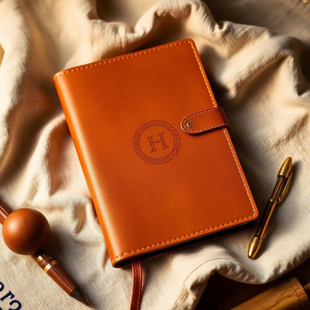 Engraved Leather Journal