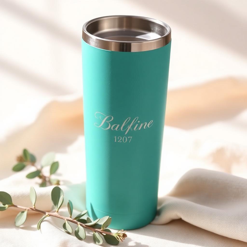 Turquoise tumbler